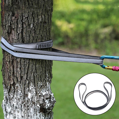 18Mm Nylon Climbing Sling Runner, 23KN Nylon Rope,Apply to Rock Climbing, Mountaineering, Hiking, Downhill, Emergency Equipment, Etc