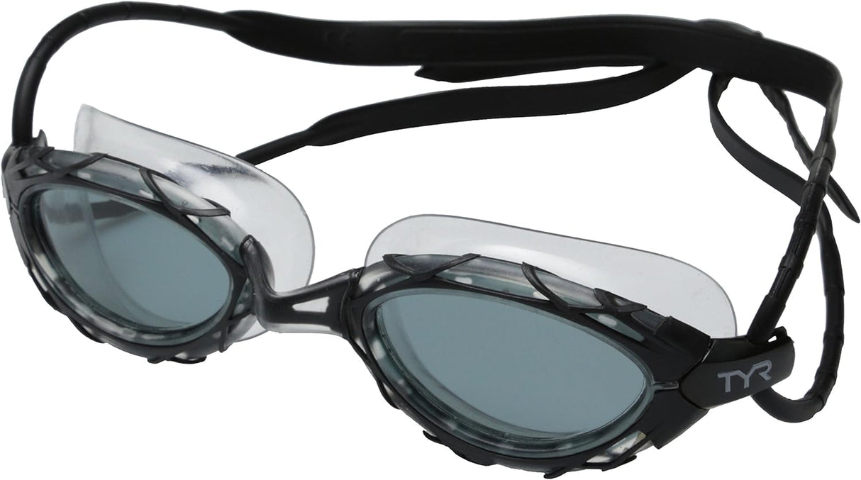 Nest Pro Performance Swim Goggles - Adult Swimming Goggles for Men and Women - Anti-Fog, UVA/UVB Protection, Unibody Construction