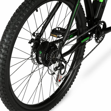 29"  36V Class 2 Electric Mountain Bike for Adults, 350W E-Bike Motor, Black