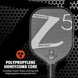 Graphite MOD Z5 Graphite Carbon Fiber Pickleball Paddles with Cushion Comfort Pickleball Paddle Grip