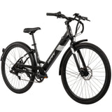 27.5" Cadence 36V Adult Electric Comfort Bike, Fits Riders 5'0"+, Gray, Unisex
