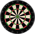 Bristle Dart Board, Tournament Sized Indoor Hanging Number Target Game for Steel Tip Darts- Dartboard with Mounting Hardware by