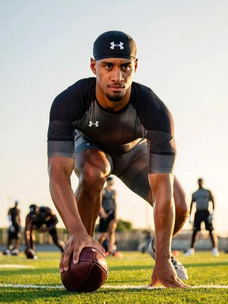 UNDER ARMOUR Unisex Football Skull & Wave Cap - Black, Suitable for All Genders, Casual Style, Versatile Accessory