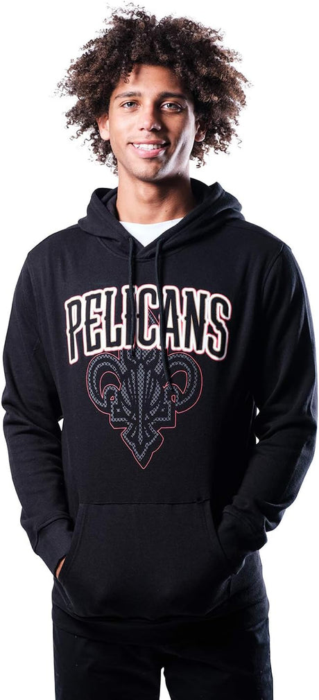 Men'S Fleece Hoodie Pullover Sweatshirt Primo Metallic