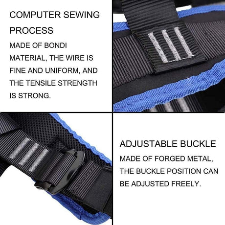 Climbing Seat Belt, Caving, Rock Climbing and Rappelling Equipment, Body Guard Protect, Rappelling Rescuing Equip