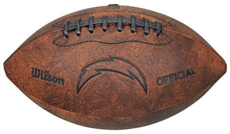 NFL - Wilson 9 Inch Throwback Football - Los Angeles Chargers