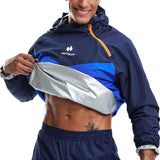 Sauna Suit for Men Sweat Sauna Jacket Pant Gym Workout Sweat Suits
