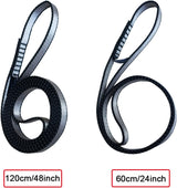 18Mm Nylon Climbing Sling Runner, 23KN Nylon Rope,Apply to Rock Climbing, Mountaineering, Hiking, Downhill, Emergency Equipment, Etc