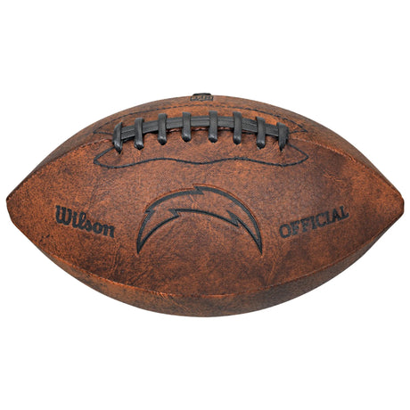 NFL - Wilson 9 Inch Throwback Football - Los Angeles Chargers