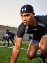 UNDER ARMOUR Unisex Football Skull & Wave Cap - Black, Suitable for All Genders, Casual Style, Versatile Accessory