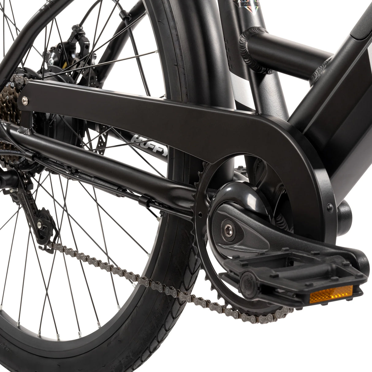 27.5" Cadence 36V Adult Electric Comfort Bike, Fits Riders 5'0"+, Gray, Unisex