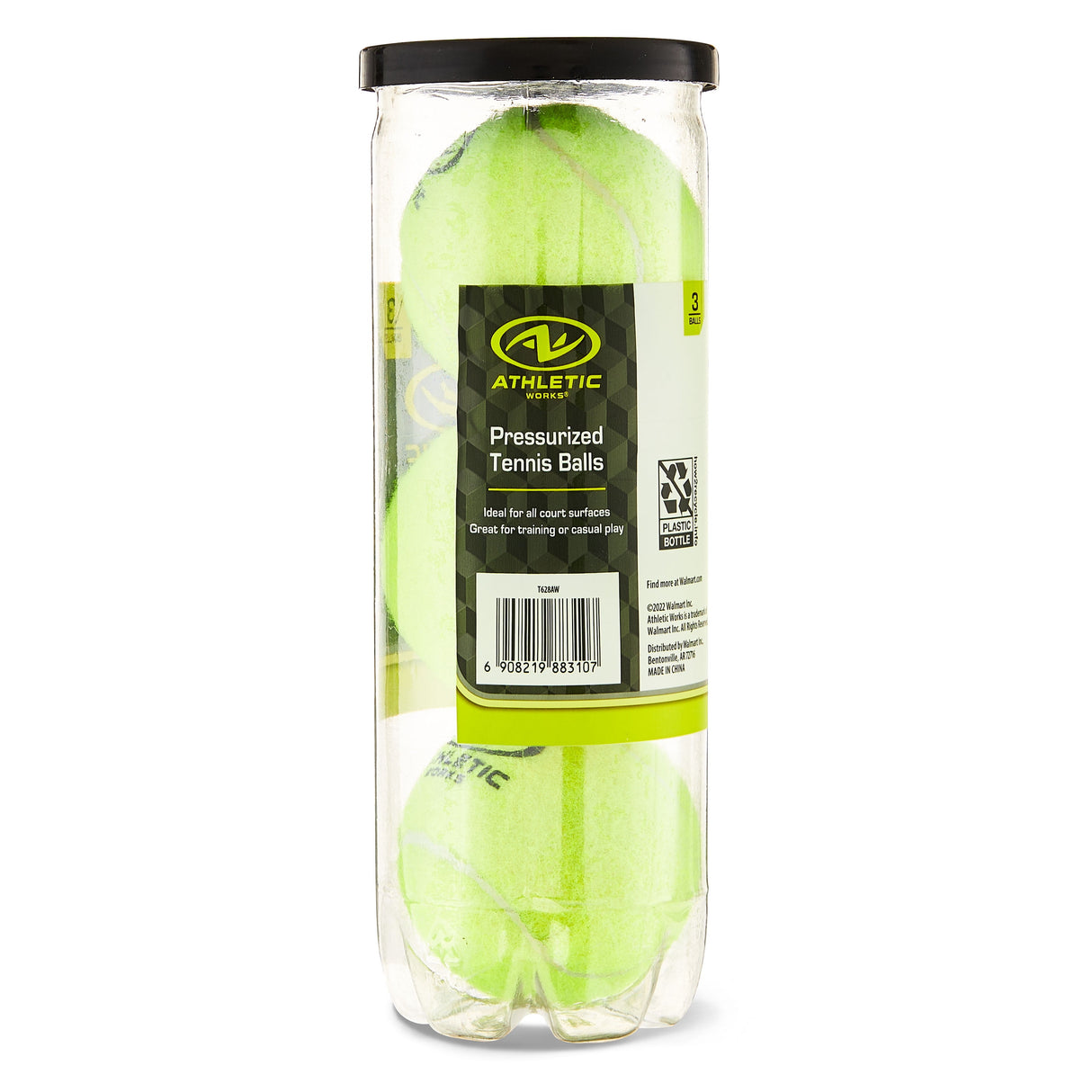 (12 Pack)  Pressurized Tennis Balls, 3-Pack, All Court Use