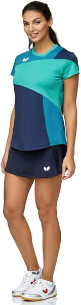 Women'S Chiara Skirt - Standard, Tapered Fit with Lining, Sporty, Athletic, Table Tennis Skirt