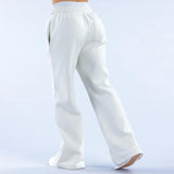 DFYNE Signature Wide Leg Jogger - Fitted Sweatpants with Drawstring Waist for Comfortable Wear