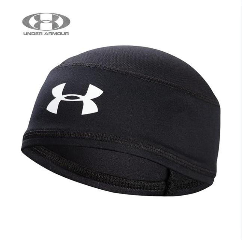 UNDER ARMOUR Unisex Football Skull & Wave Cap - Black, Suitable for All Genders, Casual Style, Versatile Accessory