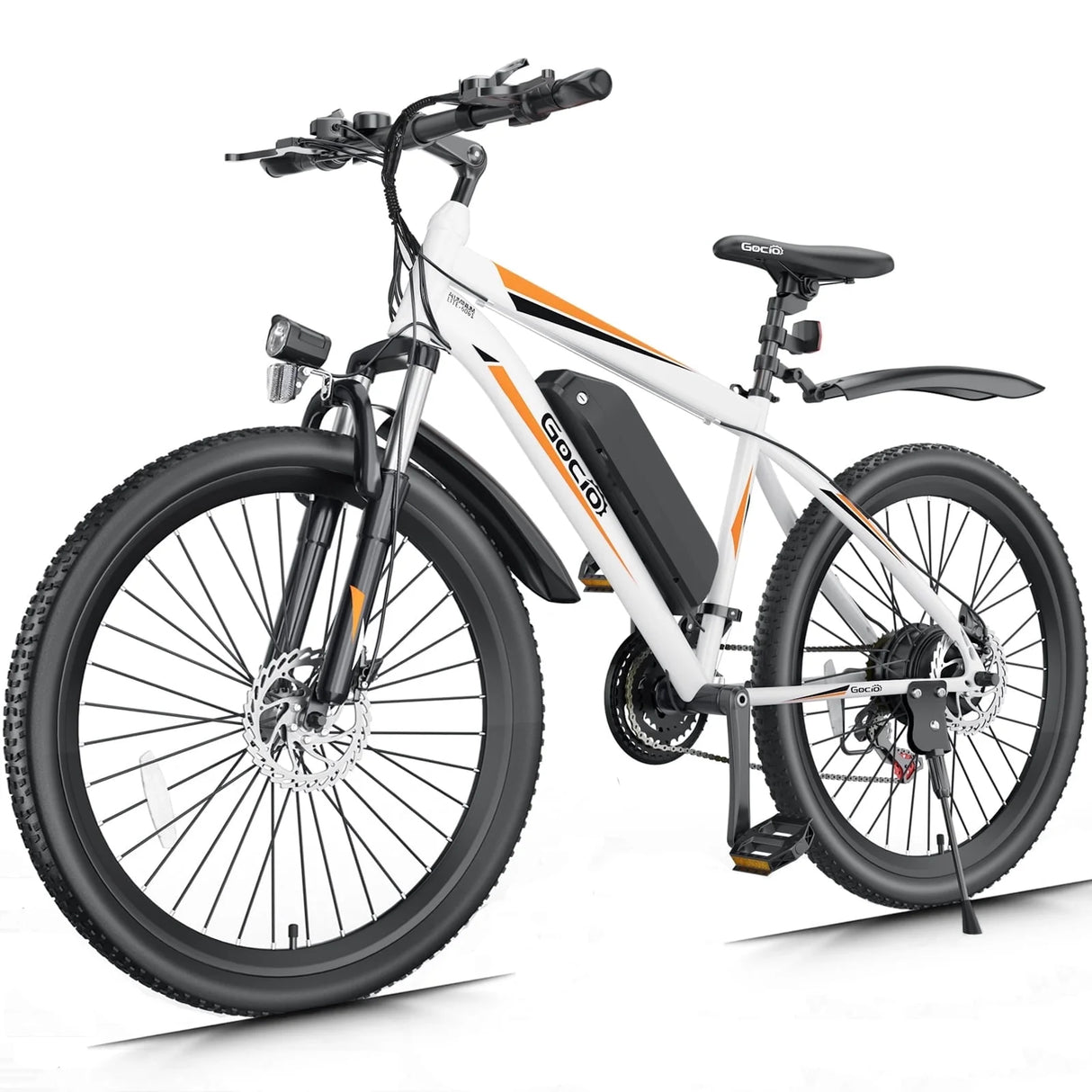 500W Electric Bike 26" Electric Bicycle for Adults Max 19.8Mph Cruise Control System Ebike, Mountain Bike with Removable 48V 375Wh Lithium-Ion Battery, 21 Speed E Bicycle for Man Woman UL2849