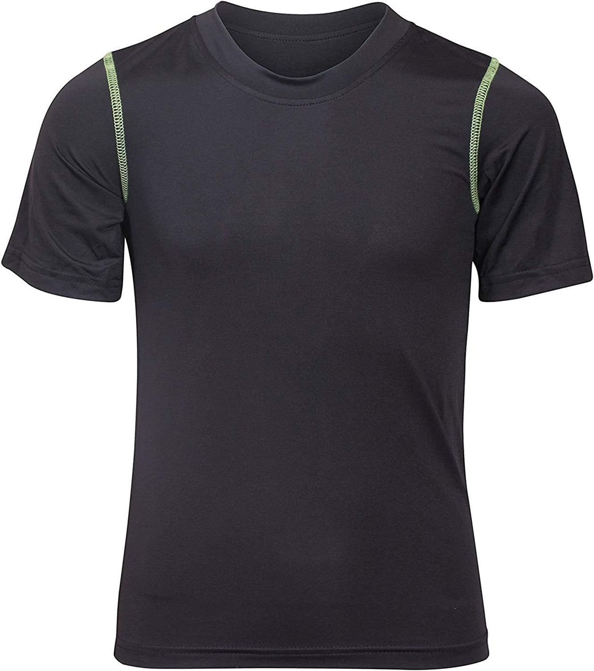 Boys Youth Dry Fit T-Shirt - 4 Pack Active Athletic Performance Short Sleeve Shirts for Teens (Sizes: 4-18)